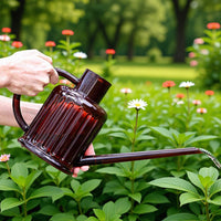 Large Long Spout Detachable Watering Can for Indoor Plants and Gardening, Portable Plastic Transparent Spray Bottle