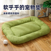 Pet Cooling Mat for Cats and Dogs, Linen-Imitation, All-Season Use