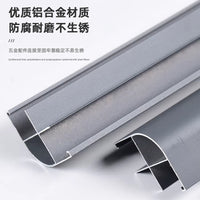 Outdoor WPC Planter Box for Garden Patio Balcony, Weather-Resistant Wood-Plastic Composite Flower Box