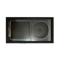 Vinyl Record Display Frame CD Collection Storage Box Nostalgic Music Decor
