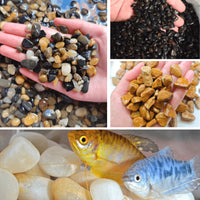 Aquarium Substrate Natural River Sand Decorative Stones for Fish Tank Turtle Tank Landscaping