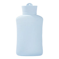 Large Capacity Food-Grade Silicone Hot Water Bottle for Bed Warming, Thickened Explosion-Proof Design