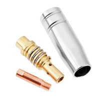 MB15AK MIG Welding Torch Consumables Kit - Contact Tips, Nozzles, Rods