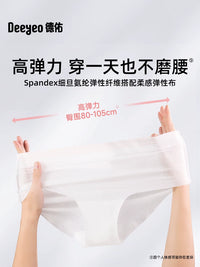 DeYou Disposable Underwear for Women, Postpartum Maternity Travel Briefs, EO Sterilized, No-Touch, Wash-Free