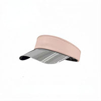 Unisex Laser Brim Visor Tennis Cap for Outdoor Sports - Sun Protection, Breathable, Sweat-Absorbent