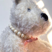Pet Collar with Pink Bow for Cats and Small Dogs