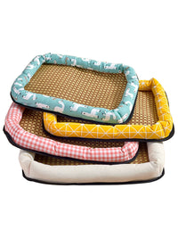 Pet Cooling Mat for Dogs and Cats, Summer Ice Pad Bed, Square/Round