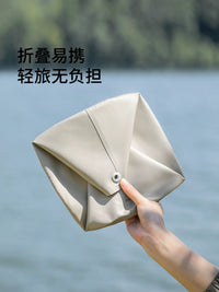 FaSoLa Foldable Portable Basin for Travel, Camping, and Foot Soaking