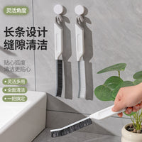 Multi-functional Crevice Cleaning Brush with Scraper for Tile Grout, Kitchen, Window Grooves