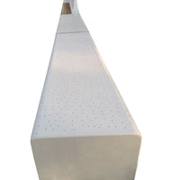 UHPC Concrete Planter Bench for Outdoor Seating and Tree Surrounds