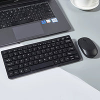2.4G Wireless Keyboard and Mouse Combo Ultra-thin Silent for Business Office Laptop PC