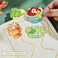 Classical Chinese Style Bookmark Gift Set for Teachers - Six Rituals of Shu Xiu