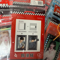 Celebrity Reversible Film Keychain for Student Bags