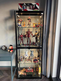 Acrylic Display Case for Collectibles, Figures, Models, Cosmetics, and Decorations
