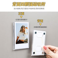 Acrylic Clear Photo Frame for 3-inch Instax Mini Film and Photos
