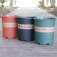 Thickened Resin Plastic Plant Pot for Succulents and Roses, Root Control Design, Balcony Planter