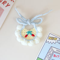 10cm/20cm Cotton Doll Clothes Set with Bib for Highland Cow Plush