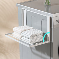 Magnetic Storage Rack for Washing Machine & Refrigerator - No-Drill Wall Mount Organizer
