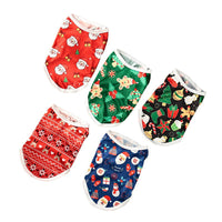 Pet Christmas Snowflake Vest for Dogs and Cats, Festive Holiday Apparel for New Year Parties