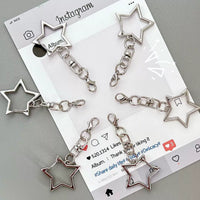 Star Lobster Clasp Keychain for DIY Crafts and Card Making