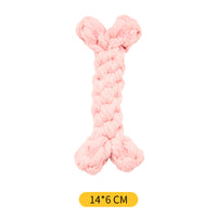 Pet Dog Bone Cotton Rope Chew Toy for Puppies and Small Dogs, Durable Knot Toy Set