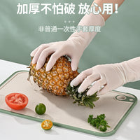 Reusable Food Grade Nitrile Gloves - Thickened Waterproof Dispenser Pack