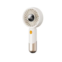 2026 Handheld USB Mini Portable Rechargeable Fan with Silent Large Turbine
