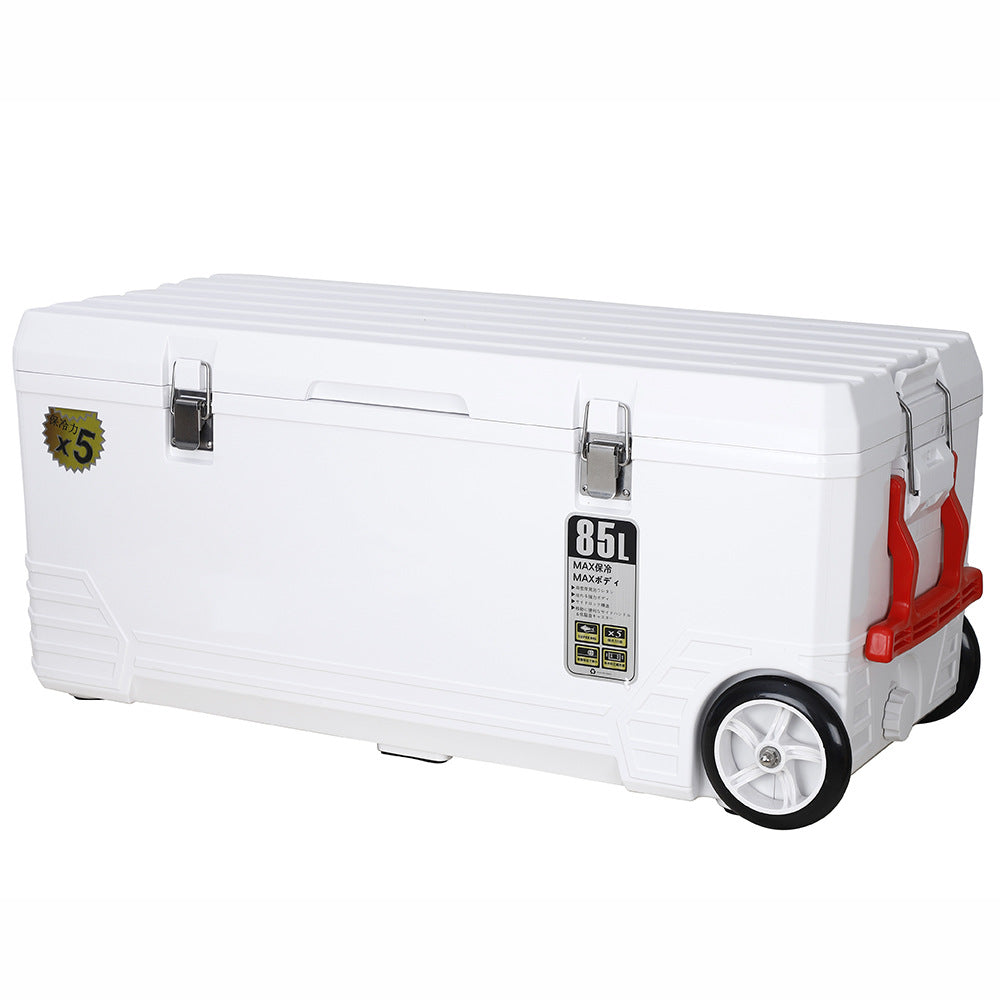 2021 New Lightweight Hardened Fishing Cooler Box for Sea, Boat, Raft, and Rock Fishing