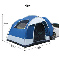 SUV Car Rooftop Tailgate Outdoor Camping Tent 3-4 Person Double Layer Portable