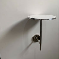 Bauhaus Wall-Mounted Round Bistro Table for Cafe & Home Dining
