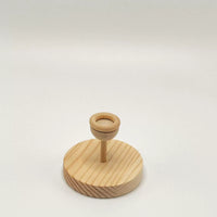 Multifunctional Wooden Display Stand for Crystal Balls, Eggs, and Baseballs