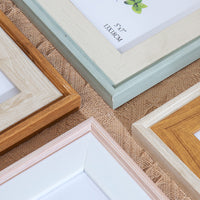 Nordic Style Photo Frame for Wall or Tabletop Display, Multiple Sizes Available