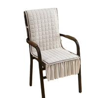 Non-Slip Office Chair Cover with Integrated Cushion, Thickened Boss Chair Protector