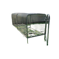 Modular Outdoor Chicken Run Tunnel with Anti-Predator Wire Mesh for Poultry
