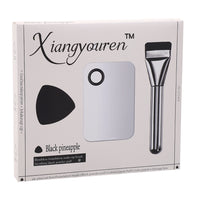 Pineapple Palette Houndstooth Triangle Makeup Sponge and Brush Cleaning Set