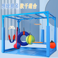 Sensory Integration Training Swing for Kids - Pumpkin Cloth Hammock for Early Education & Physical Development