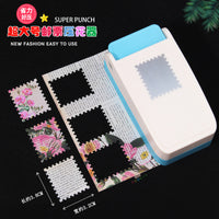 Decorative Stamp Punch for DIY Crafting and Scrapbooking