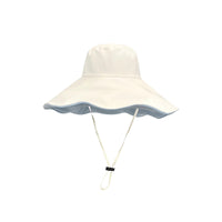 Reversible Ice Silk Wide Brim Bucket Hat for Women - UV Protection Sun Hat