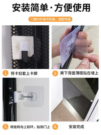 Retractable Pet Safety Gate for Dogs and Cats, No-Drill Indoor Stairway and Doorway Barrier
