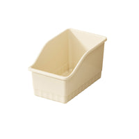 Temu Slanted Opening Storage Bins with Wheels for Cabinet Pantry Organization