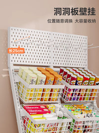 Multi-layer Rolling Display Rack with Baskets for Retail Store