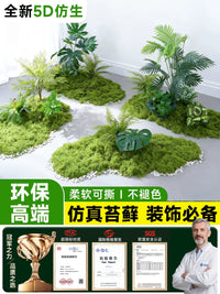 Artificial Moss Stones for Micro Landscape and Floral Arrangements