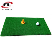 New Golf Hitting Mat Mini Swing Practice Pad Indoor Outdoor Premium Nylon Grass Sports Training Aid