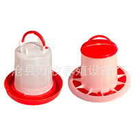 Automatic Poultry Feeder and Waterer Set for Chickens, Ducks, and Geese