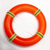 Professional Marine Life Buoy for Adults - Thickened Solid PVC Rescue Ring