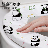 Disposable Full-Coverage Toilet Seat Covers for Travel, Maternity, and Hotels - Thickened Waterproof