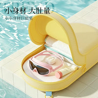 Portable Waterproof Toiletry Bag with Privacy Protection for Travel, Gym, and Swimming
