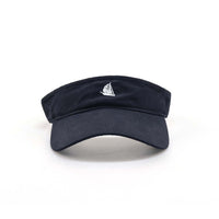 Embroidered Sailboat Topless Visor Hat for Men and Women, Breathable Adjustable Sun Protection for Outdoor Sports