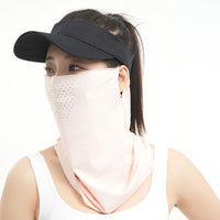 Women's UV Protection Cooling Neck Gaiter for Outdoor Cycling