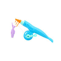 Kids Magnetic Fishing Game Toy with Retractable Rod for Outdoor Play